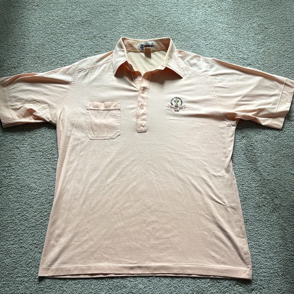 Vintage 1987 PGA Championship National Golf Club Antigua of Scottsdale Mens Polo